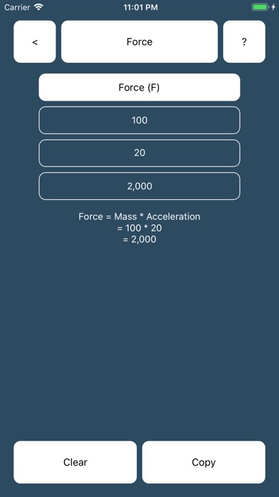 Physics Calculators screenshot 3