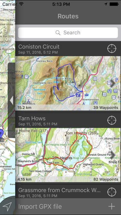 Lake District Maps Offline Screenshot