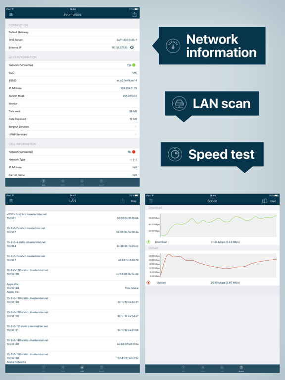 Screenshot #4 pour WiFi Analyzer: Network Tools