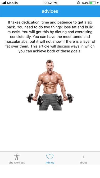 abs workout  - six pack
