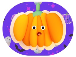 A collection of 20 kawaii and adorable animated stickers for Halloween