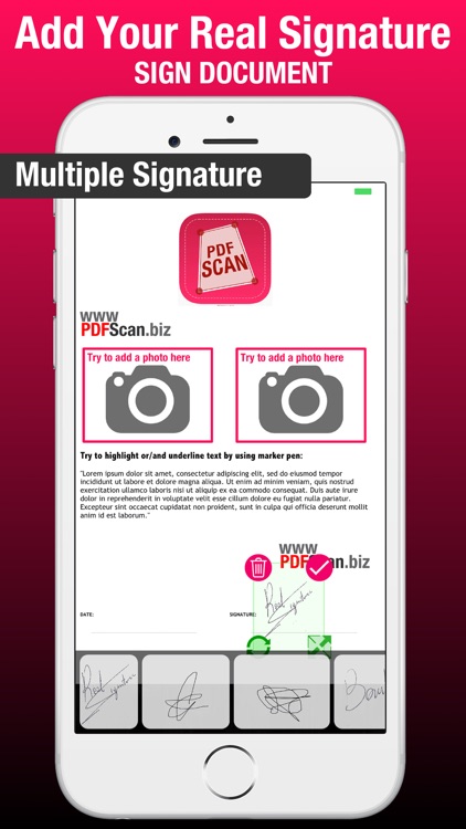 PDF Scanner Edit, Write & Sign