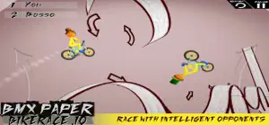 Paper BMX - Bike Race Stunts screenshot #1 for iPhone