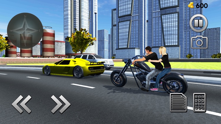 Bike Taxi Driver 3D screenshot-3