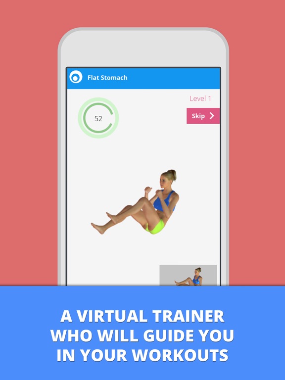 Screenshot #5 pour Flat Stomach Workouts Lumowell