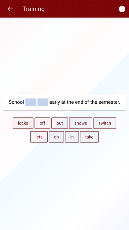 Phrasal Verbs Express Trainer screenshot-3