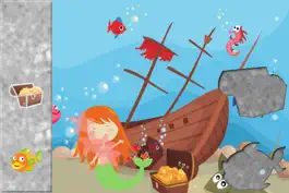 Game screenshot Пазлы о русалке для малышей apk