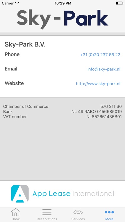 SkyPark Schiphol Parkeren screenshot-4