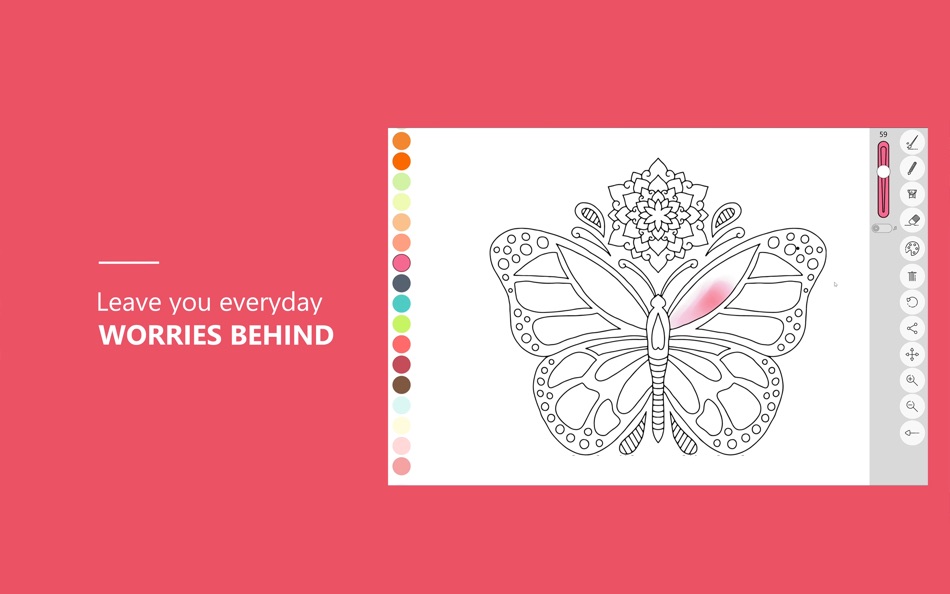 Zen: coloring book for adults - 23 - (macOS)