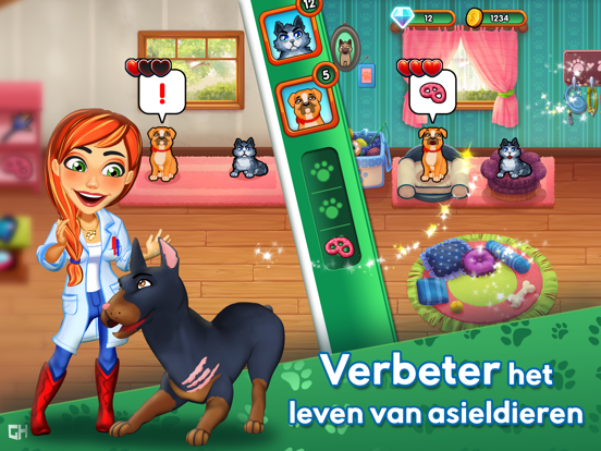 Dr. Cares - Amy's Pet Clinic iPad app afbeelding 3