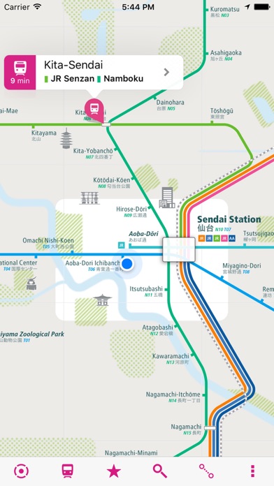 Screenshot #1 pour Sendai Rail Map Lite