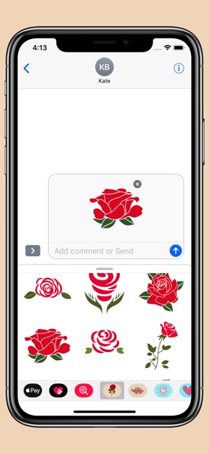 Beautiful rose - sticker pack(圖4)-速報App