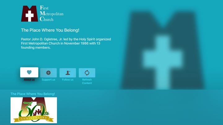 Screenshot #1 pour First Metropolitan Church