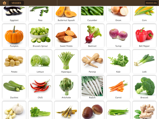 Fruits & Vegetable Benefits iPad screenshot 7 - Food & Drink app