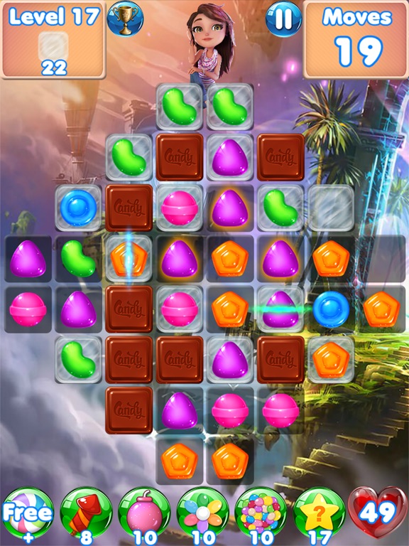 Screenshot #4 pour Candy Girl - Mini bubble games