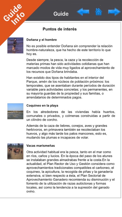 Donana National Park - GPS Map Navigator
