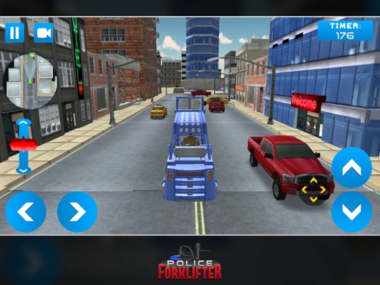 Screenshot #5 pour Police Training:  Fork Lifter Simulator