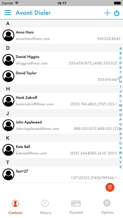 Avanti Dialer screenshot 3