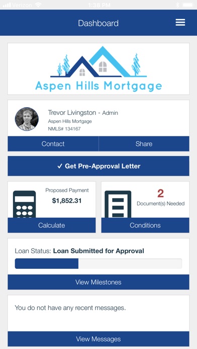 Aspen Hills Mortgage screenshot 2