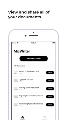 Game screenshot MicWriter - Just Talk apk