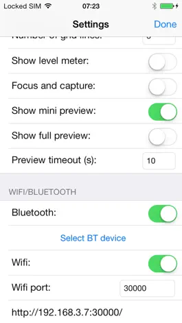 Game screenshot CameraPro Wifi/Bluetooth apk