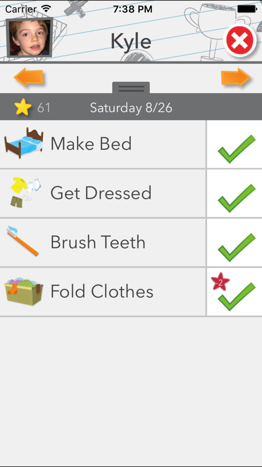 #4. Chore Pad Lite: Chores & Rewards With Themes (iOS) 由: Chore Pad LLC