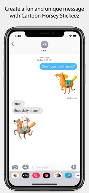 Cartoon Horsey Stikeez(圖2)-速報App