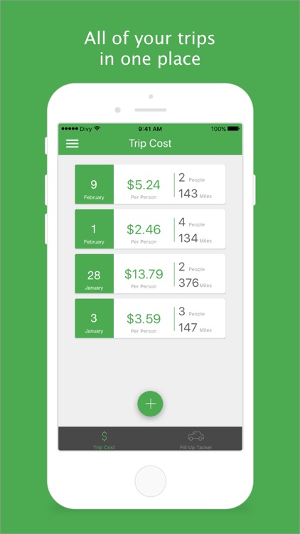 DivyMe – Trip Calculator