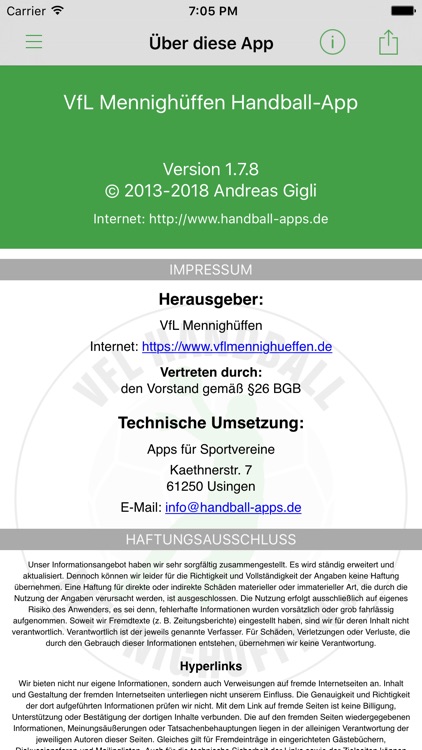 VfL Handball Mennighüffen screenshot-3