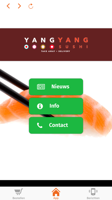 Yang Yang Sushi Delivery screenshot 2