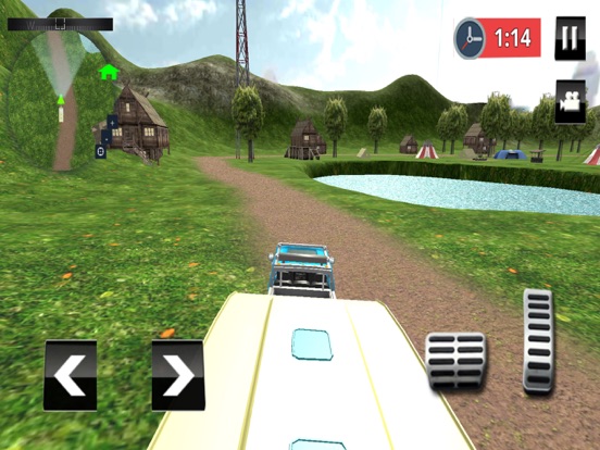 Camper Van Truck Parking: RV Car Trailer Simulator iPad screenshot