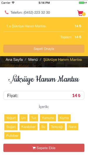 Ordu Mantı Sipariş(圖3)-速報App