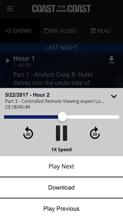 Coast to Coast AM Insider