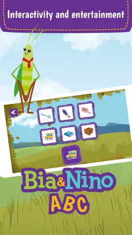Game screenshot ABC Bia&Nino  - First words for kids hack