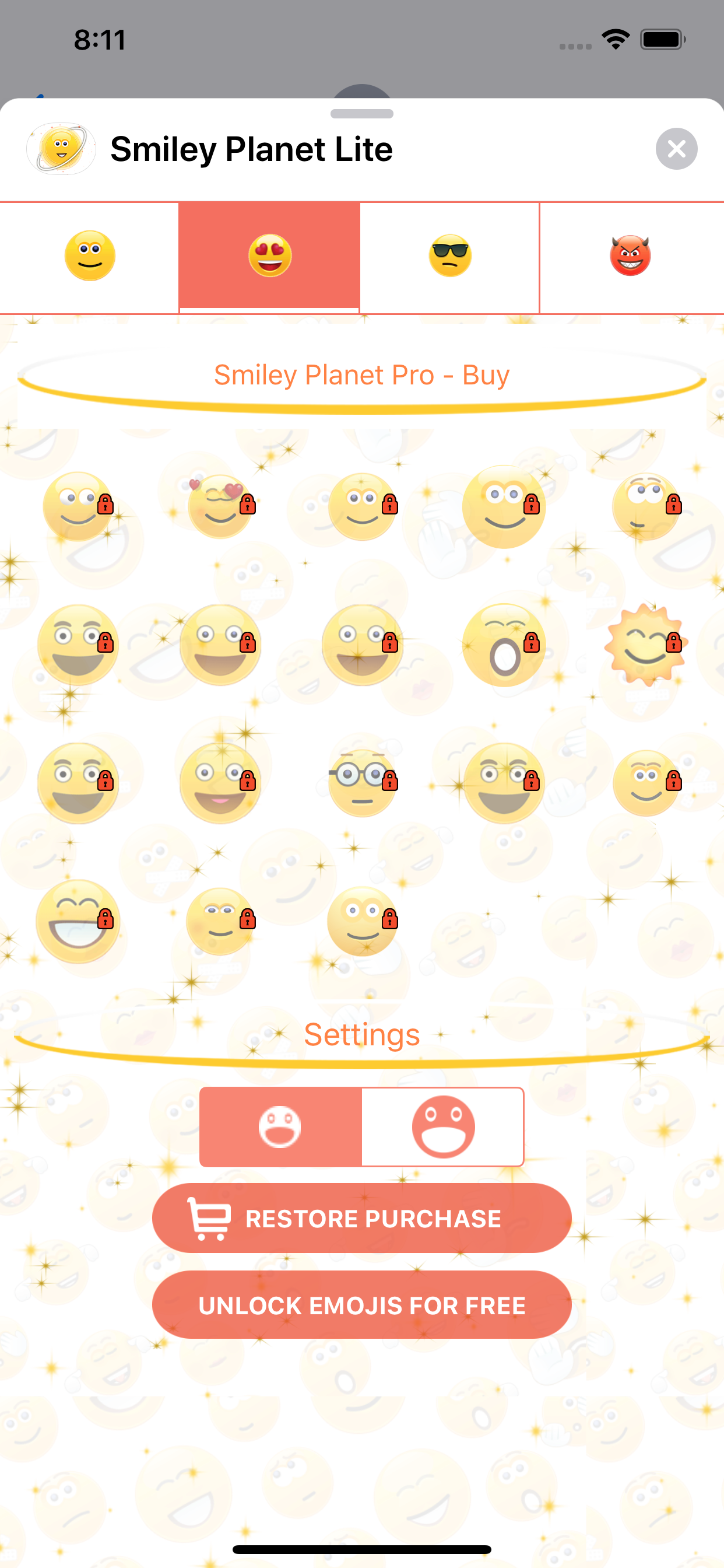 Smiley Planet Lite - Christmas screenshot 4