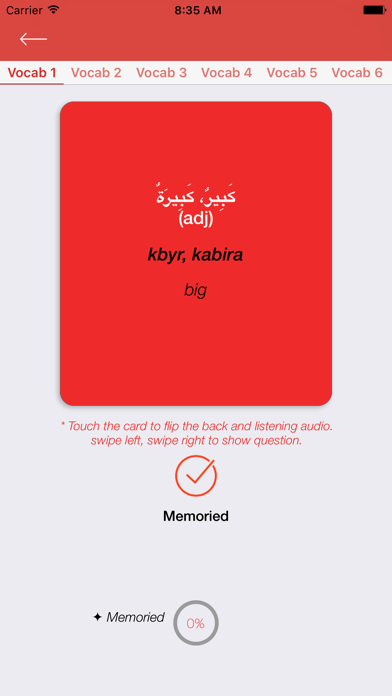 How to cancel & delete Arabic Vocabulary Learning from iphone & ipad 3