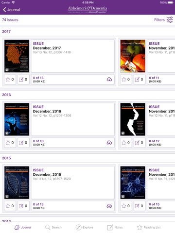 Alzheimer's & Dementia Journal screenshot 3