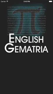 english gematria calculator iphone screenshot 1