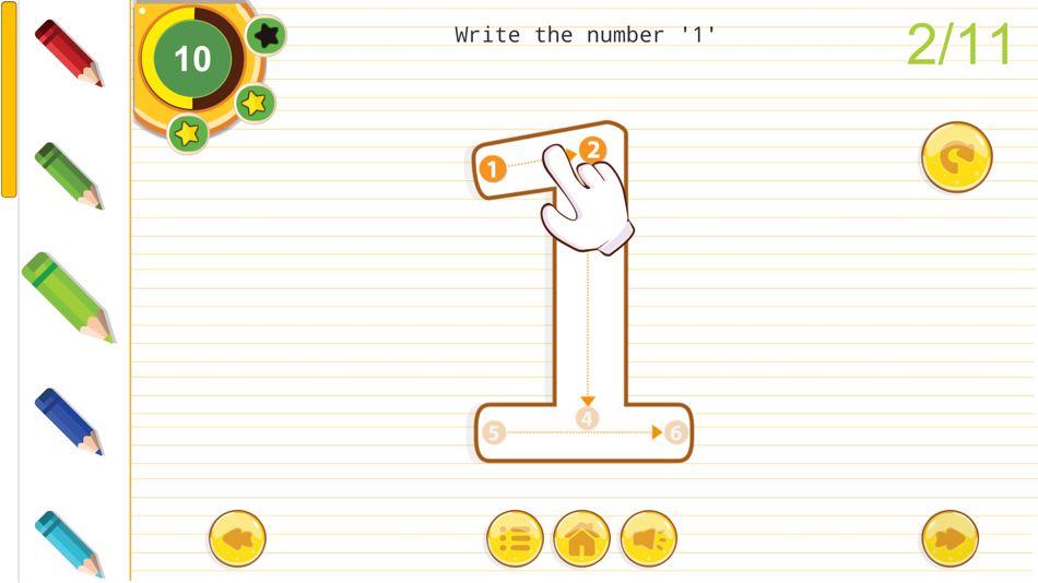 #1. English Tracing Book (iOS) 由: 阳州 张