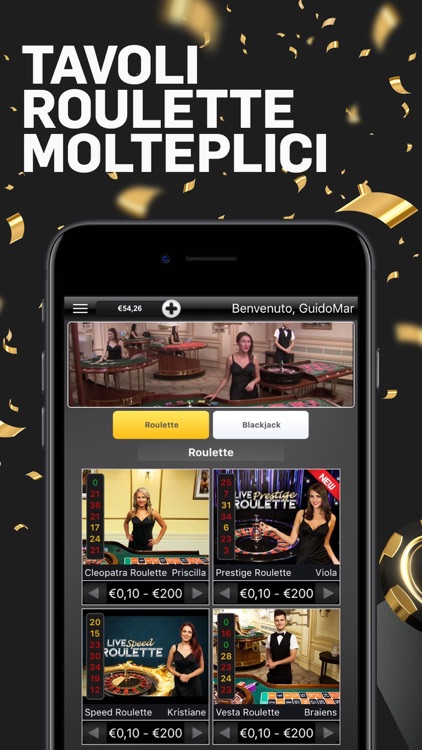 Betfair Casinò Live