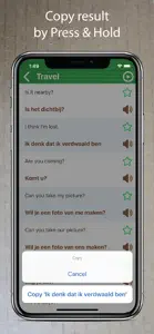 Learn Dutch Phrasebook Offline screenshot #3 for iPhone