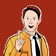Dirk Gently Stickers app icon - Entertainment app for iPhone