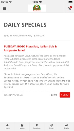 Pompei Pizza Factory(圖2)-速報App
