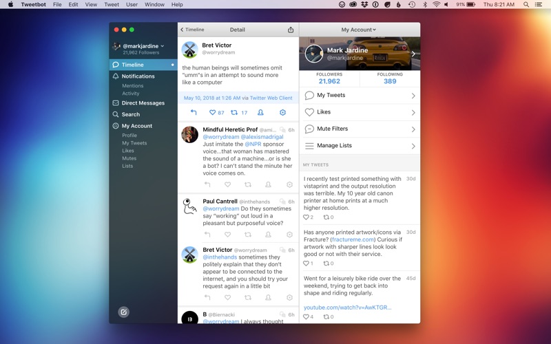 Tweetbot 3 for Twitter 3.0 破解版 – 优秀的Twitter客户端