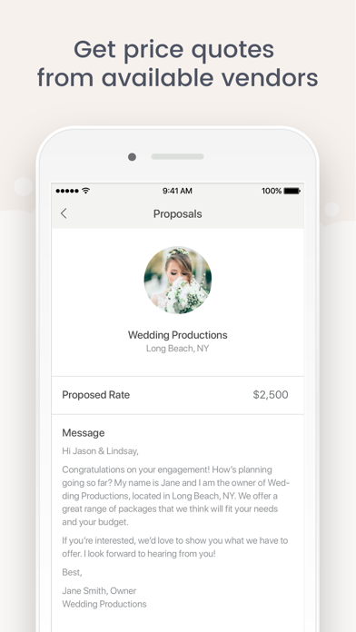 Wedding Planner by Planestry Screenshot 4 - AppWisp.com Wedding Planner by Planestry Screenshot 4 - AppWisp.com