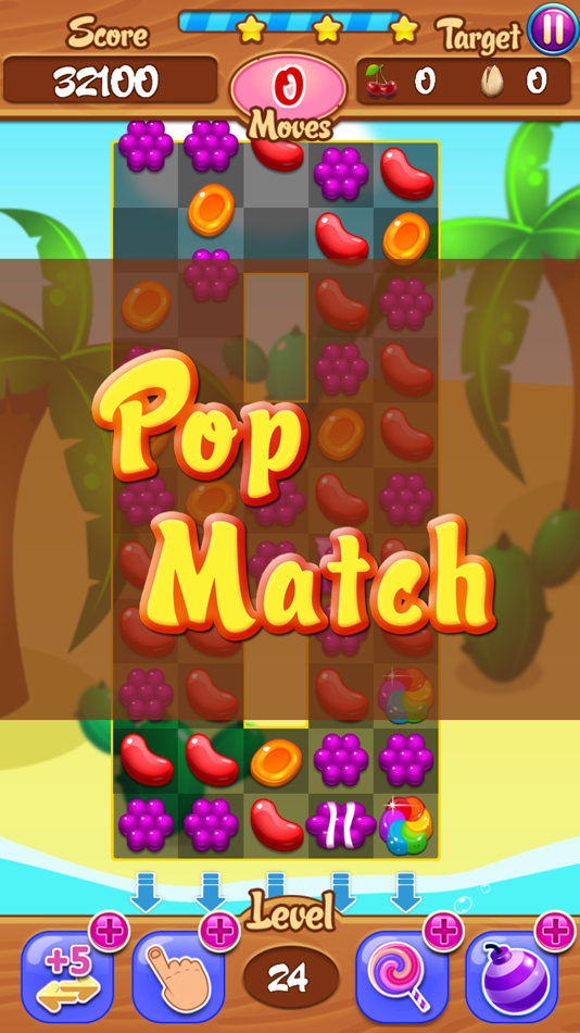 Pop Match - Crush 3 Ice Cubes - 3.2 - (iOS)