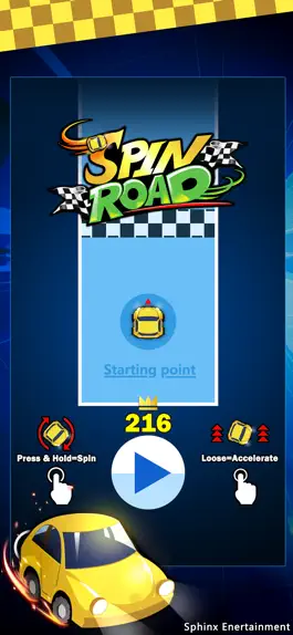 Game screenshot Spin Road: Finger Driver mod apk