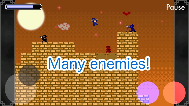 NinjaShaw Lite - Retro action! screenshot-3