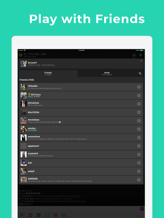 App screenshot