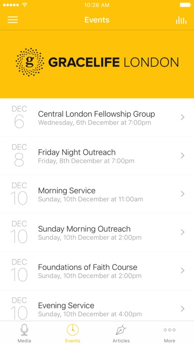 GraceLife London Church App screenshot 2